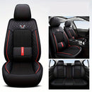 Kit Capa Banco de Carro Completo em Couro Legítimo Italian + BRINDE: Kit Tapete Completo
