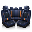 Kit Capa Banco de Carro Completo em Couro Legítimo Italian + BRINDE: Kit Tapete Completo